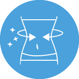 妊娠前の体系・スタイルを取り戻すことができる