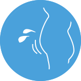 ポッコリお腹を引っ込める