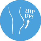 ヒップアップと美ヒップラインの形成